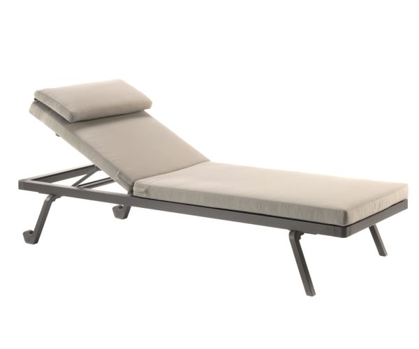 Lettino prendisole Etesian lounger di Gaber