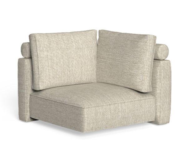 Cliff Dèco Sofa Corner Backrest Fabric - Talenti - C42 beige melange